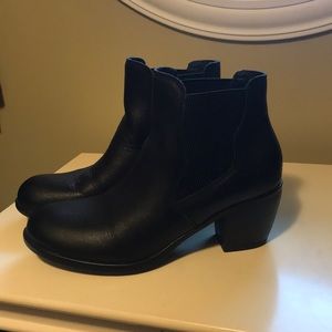 B.O.C. Black Heeled Booties